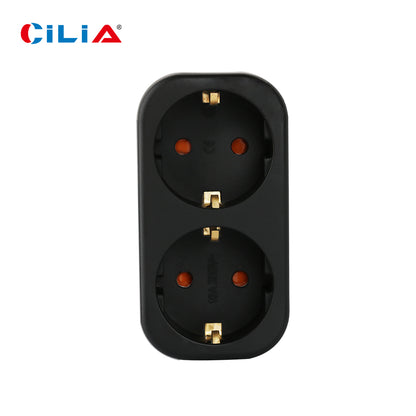 CILIA shuckko Socket, multiple Outlet，Adapter，Power Strip， 250V/16ASpace-saving Multiple Socket, Adapter for Office/home