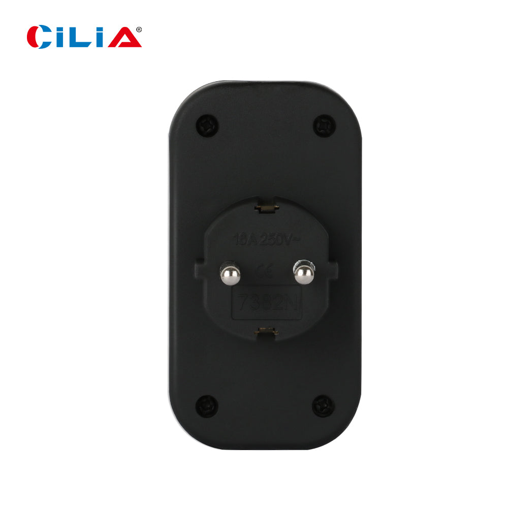 CILIA shuckko Socket, multiple Outlet，Adapter，Power Strip， 250V/16ASpace-saving Multiple Socket, Adapter for Office/home