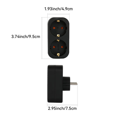 CILIA shuckko Socket, multiple Outlet，Adapter，Power Strip， 250V/16ASpace-saving Multiple Socket, Adapter for Office/home